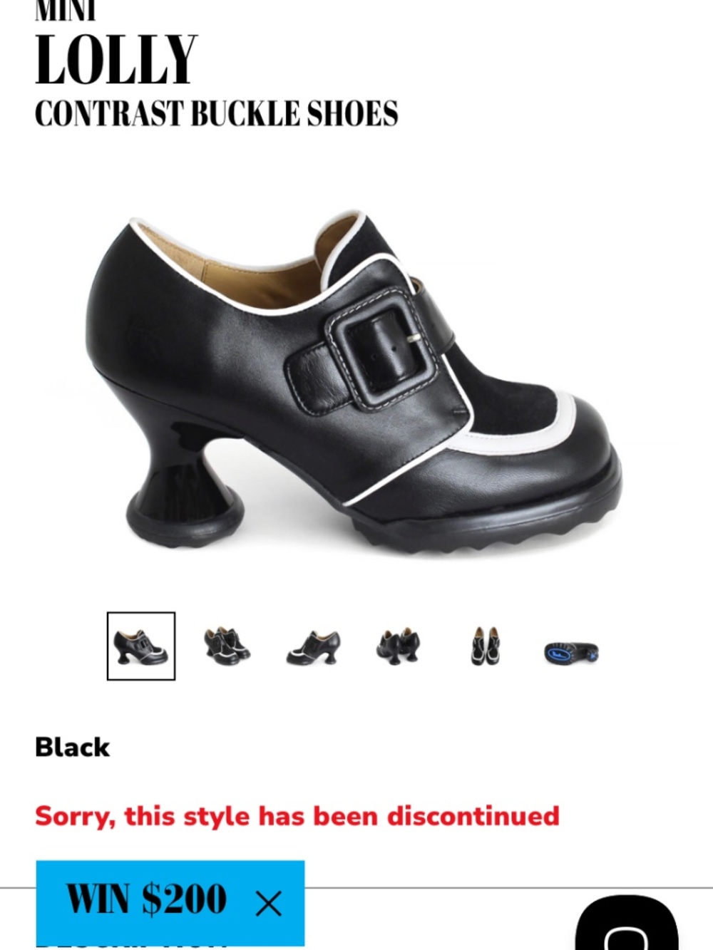 John Fluevog Lolly heals , size 6.5